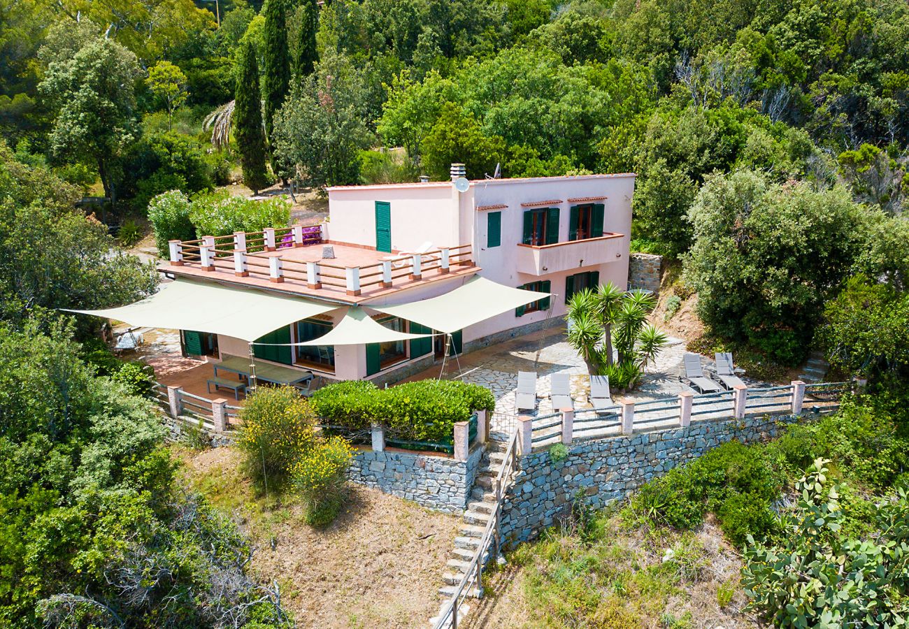 Villa in Marciana Marina - Casa Rosa di Redinoce