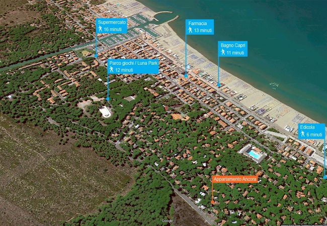 Marina di Grosseto - Ferienwohnung Ancora 