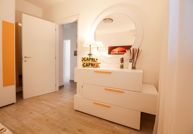 Marina di Grosseto - Wohnung L'Oblò - Das Schlafzimmer mit Doppelbett