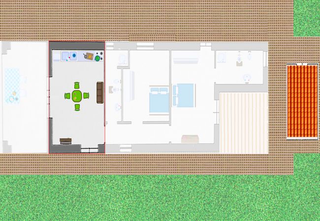 Chalet in Marina di Grosseto - Villino Azzurro al mare Chalet in Marina di Grosseto - Villino Azzurro al mare