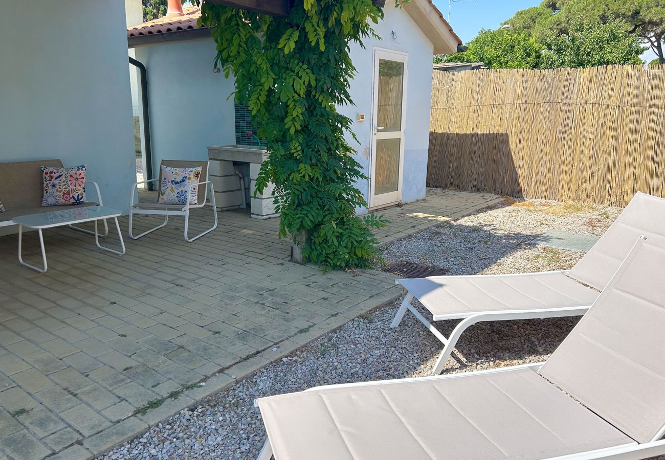 Chalet in Marina di Grosseto - Haus Villino Azzurro  50 m vom Strand entfernt
