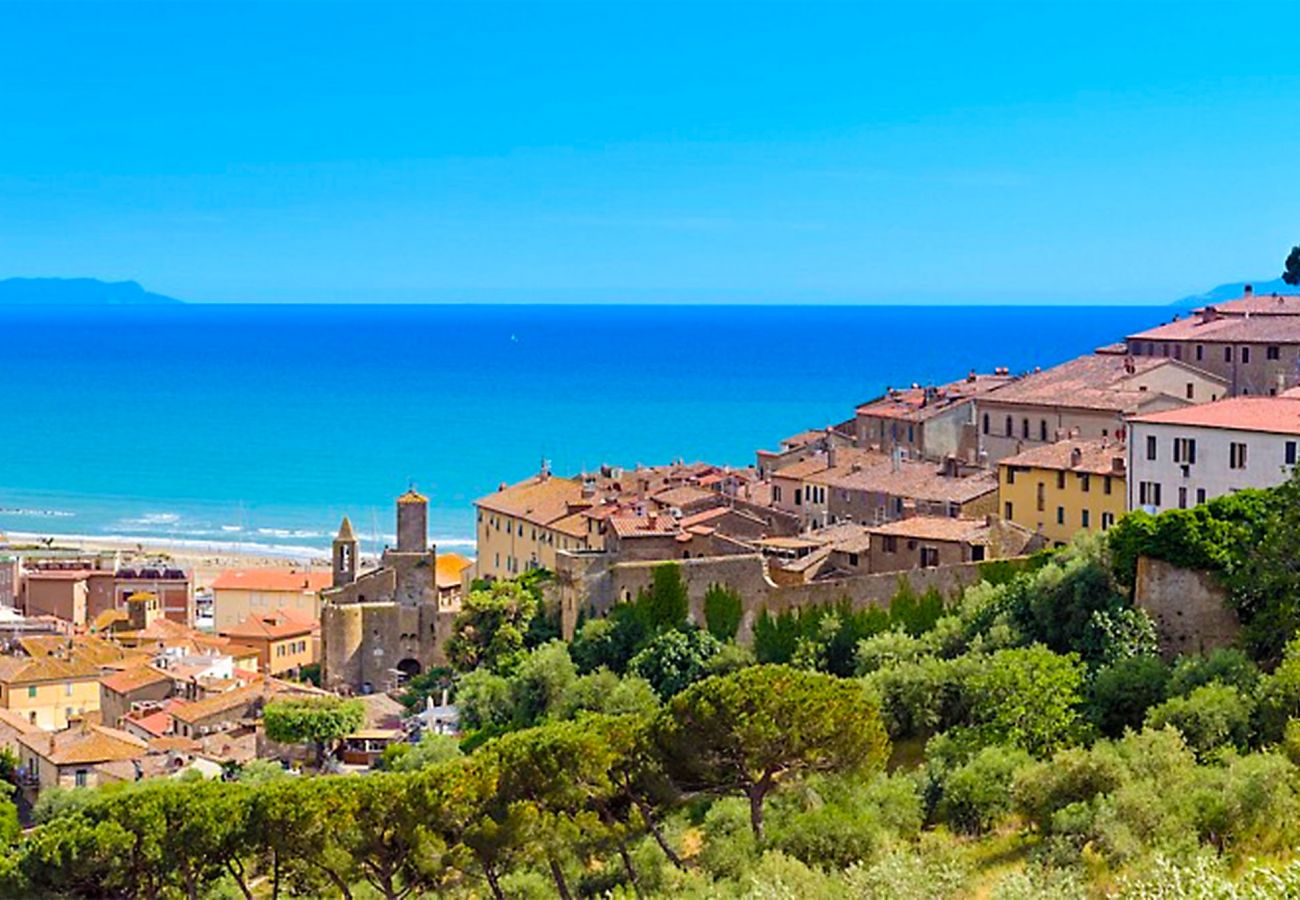 Castiglione della Pescaia - Blick auf das alte Dorf