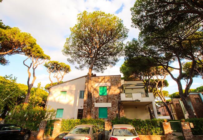 Marina di Grosseto - Wohnung  Lavanda- Die Fassade des Hauses