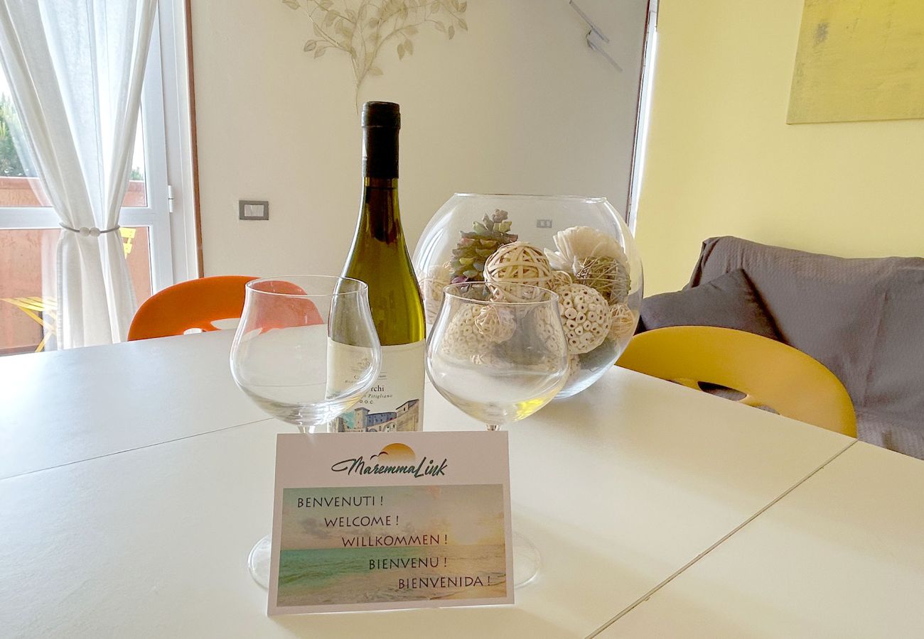 Ferienwohnung in Albinia - Appartamento La Ginestra