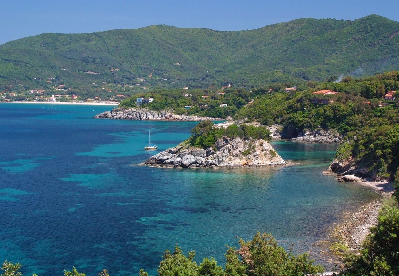 Villa in Marciana Marina - Villa Laura Insel Elba mit Meerblick