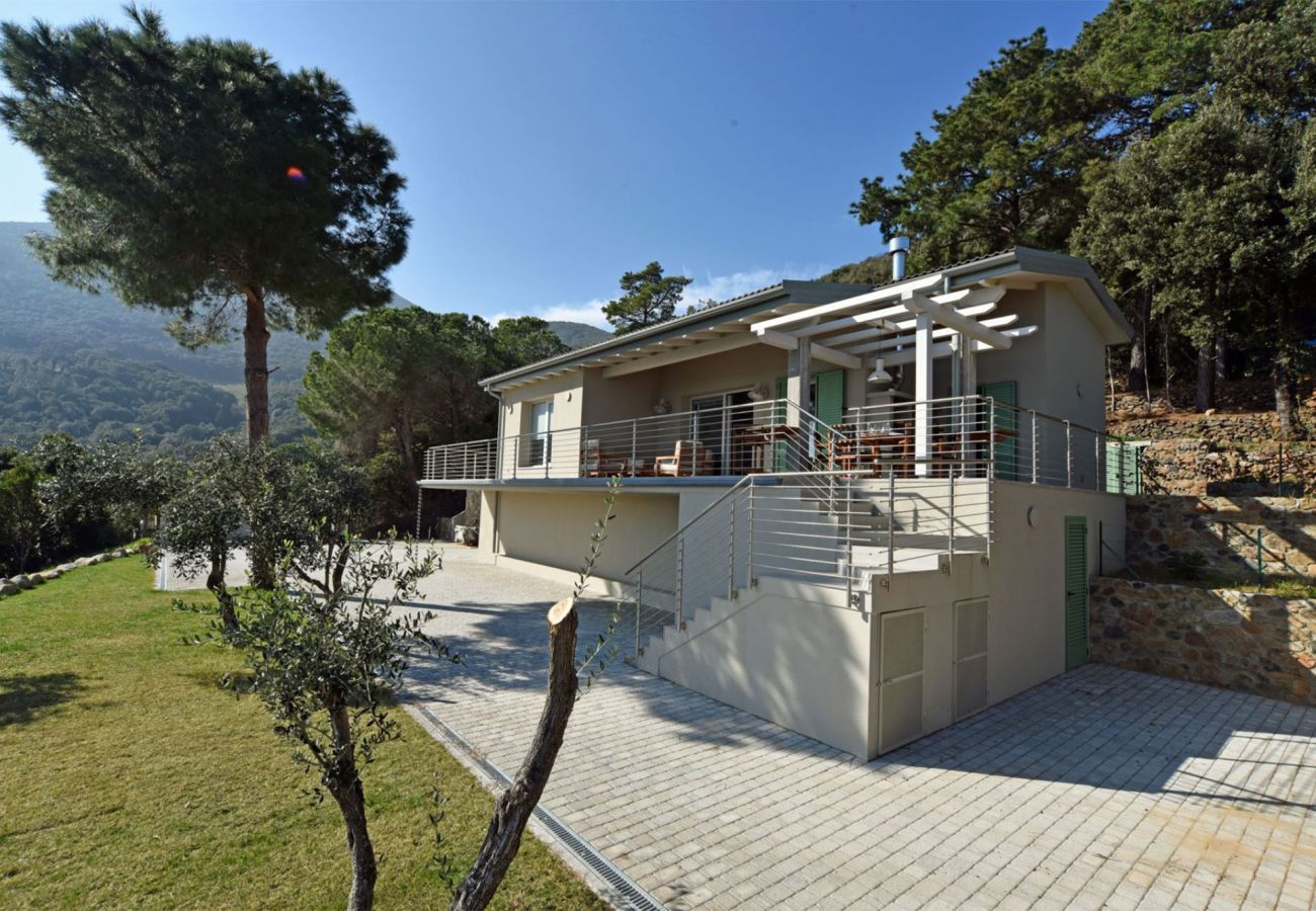 Villa in Marciana Marina - Villa Laura Insel Elba mit Meerblick