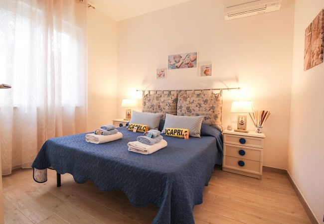 Appartement Marina di Grosseto-Il Timone - La chambre climatisée