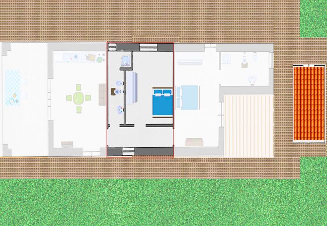 Chalet à Marina di Grosseto - Villino Azzurro al mare Chalet à Marina di Grosseto - Villino Azzurro al mare