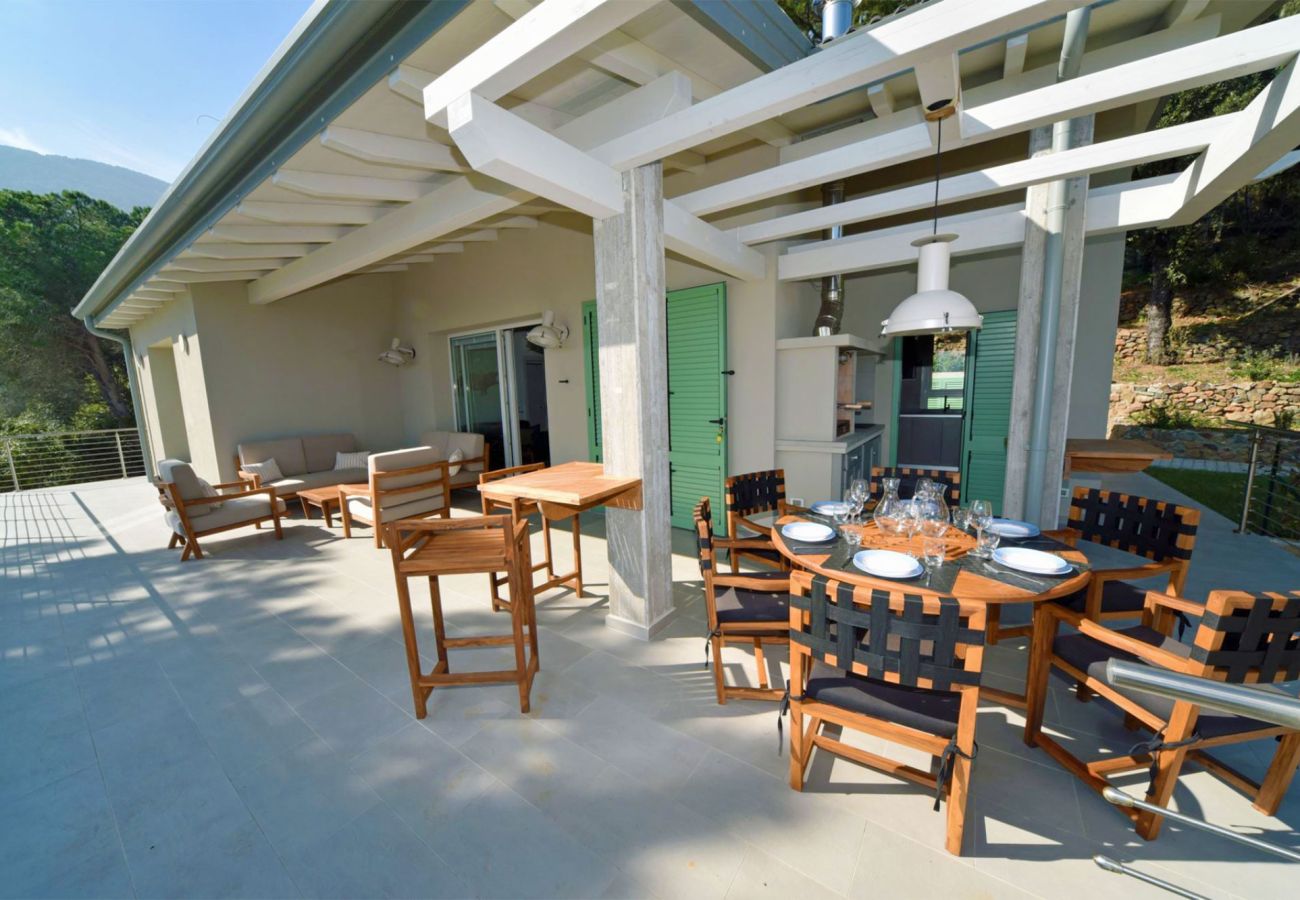 Villa à Marciana Marina - Villa Laura Île d'Elbe avec vue sur la mer