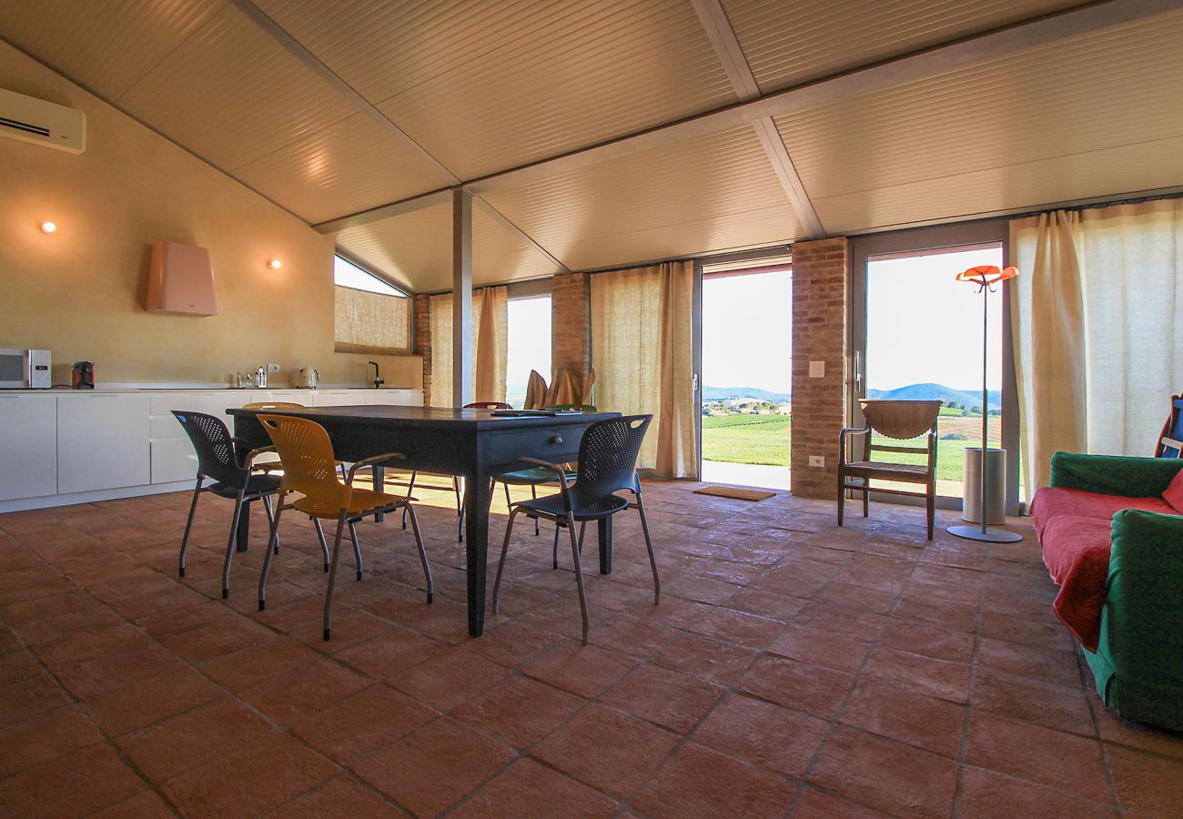 Maison à Magliano in Toscana - La Centurina avec vue panoramique