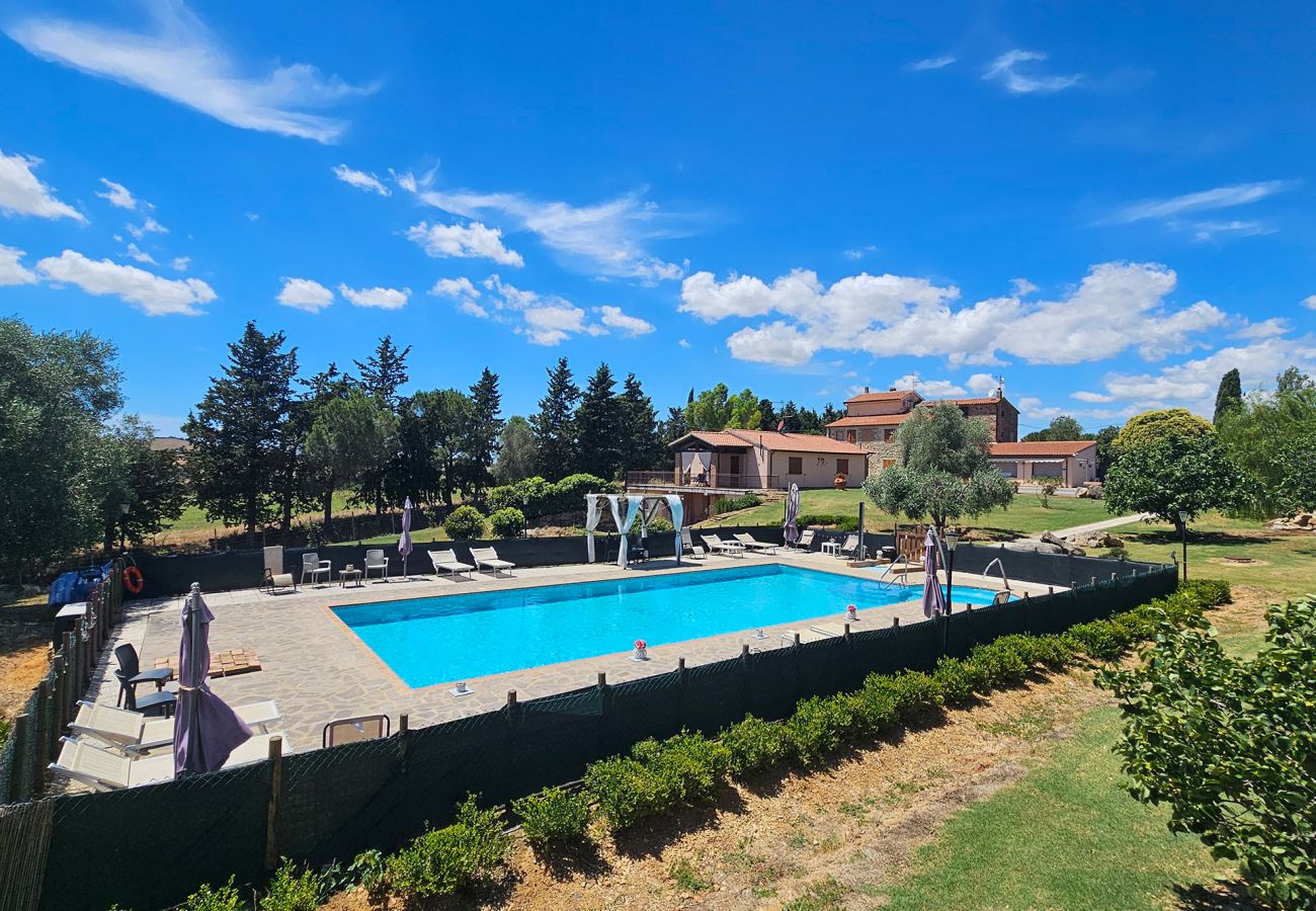Appartement à Scansano - Appartement Roggiano, Nature Toscane avec Piscine