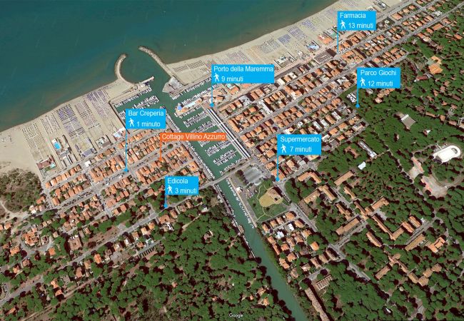 Villetta a Marina di Grosseto - Villino Azzurro al mare Villetta a Marina di Grosseto - Villino Azzurro al mare