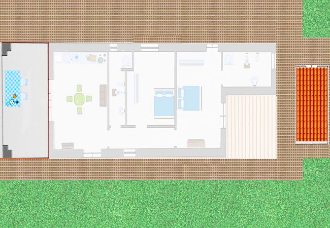 Villetta a Marina di Grosseto - Villino Azzurro al mare Villetta a Marina di Grosseto - Villino Azzurro al mare