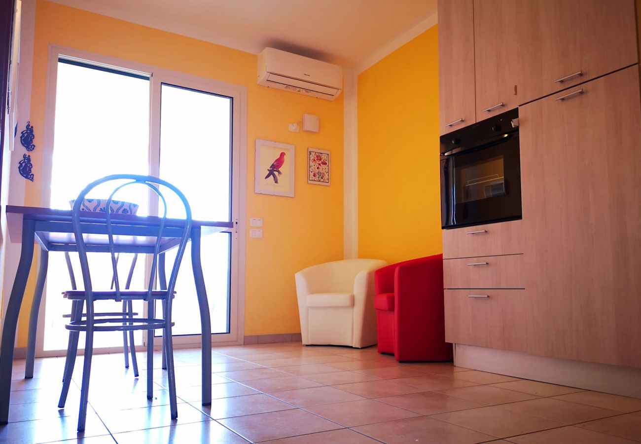 Principina mare - Bruno holiday apartment - The bright living room