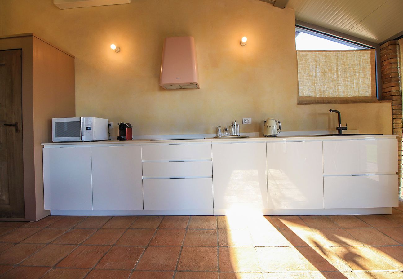 House in Magliano in Toscana - La Centurina with panoramic view