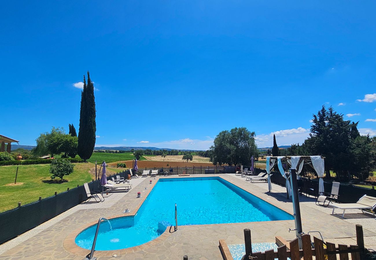 Apartment in Scansano - Apartment Benefizio, pool and tuscan nature